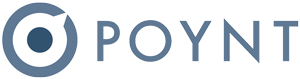 Logo for the poynt POS system.